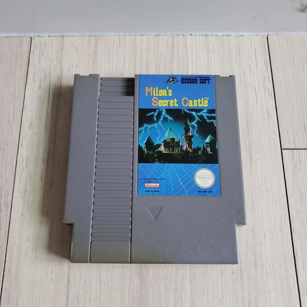 Milon's Secret Castle Nintendo NES Game Hudson Soft NTSC-U/C Cartridge Only‎